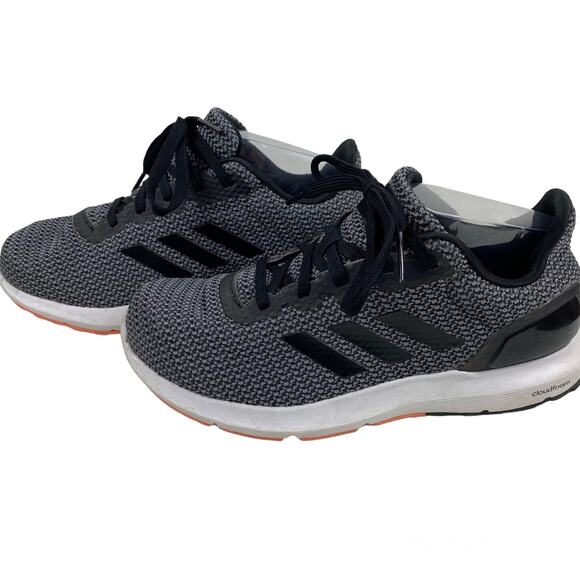 Adidas Cosmic 2 Sneakers Sl Ortholite Cloudfoam Black Gray Running Shoes CQ1714 - Picture 4 of 11